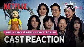 The Squid Game Cast Reacts To Red Light, Green Light | Squid Game: Season 2 | Netflix