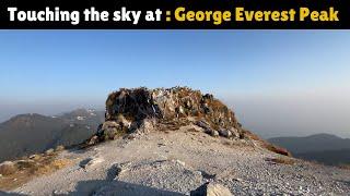 George Everest Peak ️ || Mussoorie Ride Part - 04 #travel #mussoorie #uttarakhand @royalenfield