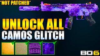 *WORKING* ️‍UNLOCK ALL CAMOS GLITCH BLACK OPS 6 (BO6 CAMO UNLOCK GLITCH)