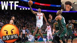 CELTICS FAN LOSES HIS MIND REACTING TO KNICKS at CELTICS | FULL GAME HIGHLIGHTS | March 5, 2023