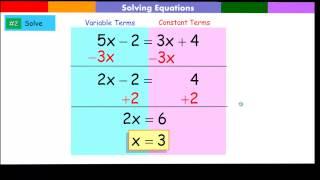 Solving Equation with variables on both sides of the equation