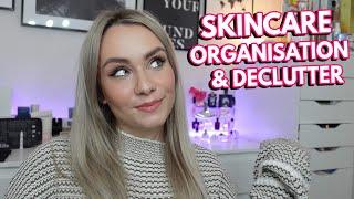 SKINCARE ORGANISATION & DECLUTTER 2024 | MISS BOUX