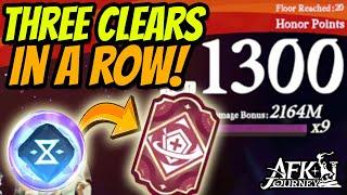 We CLEARED FLOOR 20 of Labyrinth AGAIN! HASTE RELIC Gave Us HEALTH SHIELD! AFK Journey Guide