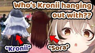 Mumei Saw Kronii Kept Hanging Out With This Single Girl and Turns Out it Was Sora-senpai