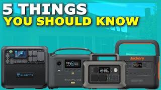 Solar Generator - What to look for in 2024. How it works. How to use.