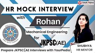 HR Mock interview for JKPSC(AE) Interview | ME | Prepare interviews Preparation with YourPedia