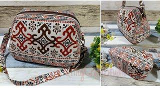 Cara Membuat Simple Bag (Tas Imut)..Free Pattern