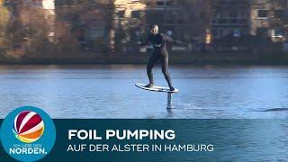 Foil pumping: Neuer Trend für Wassersport-Fans