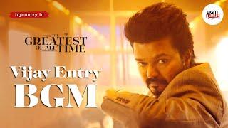 The GOAT Vijay Entry BGM Mix HD  without fight sounds - The Goat Unreleased BGMs HD - The Goat OST