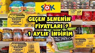 ŞOK 100 ÜRÜNDE 1 SENE ÖNCEKİ FİYATRAMAZAN'DA SABİT FİYATPEYNİR ZEYTİN ÇAY SÜT BAKLİYAT İNDİRİMİ