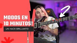 Como Tocar TODOS los MODOS en GUITARRA (Ocúpalo en tus solos!)