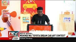 Henry Loishorwa kutoka Muungano wa Mukuru Arts Collective ameshinda 'Toyota Dream Car Art Contest'