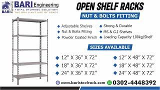 How To Assemble Slotted Angle Rack #racks