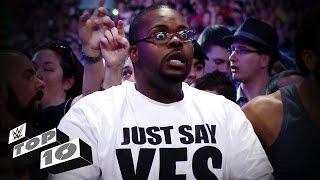 Best Fan Reactions - WWE Top 10