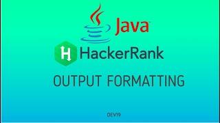 #5 Java Output Formatting | Hackerrank Java Solutions