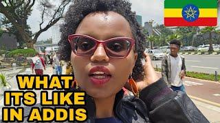 1st Day in Addis Ababa | Ethiopians Shopping For New Years Celebrations