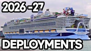 Cruise Line Deployments for 2026! - Cruising is Life Podcast!