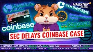 Terraform Labs shuts down, SEC delays Coinbase case, Decentraland hacked on X ️ Hamster News