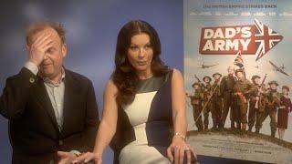 Catherine Zeta Jones and Toby Jones talk Dad's Army film