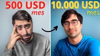 Cómo gané 10,000/mes USD de tres formas diferentes