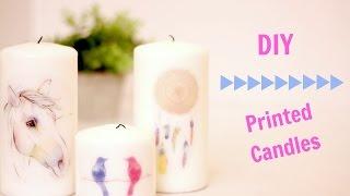 DIY PRINTED CANDLES & MOTHER'S DAY GIFT IDEAS || KATIE BOOKSER