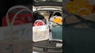 *ASMR* CAR PACKING! #asmr #moving #packing #car #movingout #travel #suitcase