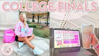 COLLEGE FINALS WEEK | Studying, Senior Year Final Exams, Week In My Life | Lauren Norris