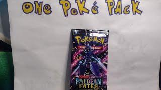 One Poke Pack - Paldean Fates