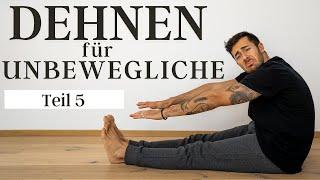 DEHNEN FÜR UNBEWEGLICHE Teil 5 - 15 Minuten Yoga Stretching Routine für komplette Anfänger & Männer