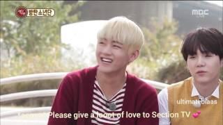 [ENG SUB] Section TV BTS - Taehyung's aegyo  (Part 1.2)