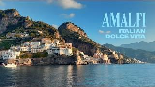 Amalfi, Italian Dolce Vita, Walking Tour  4K