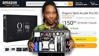 Kipróbáltam az AMAZON - Organic Nails PRO akrilkészletét