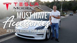 10 Must Have Accessories, after you receive your Tesla Model 3 2024