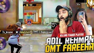 Killing Dmt Fareeha, Adil Rehman & V-Badge players|| Grandmaster Region Highlights