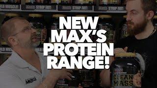 NEW Max's Protein Range Breakdown!