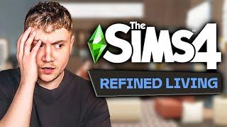 The Sims 4 Refined Living Room Kit Review