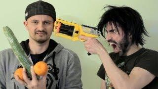 Nerf Guns VS Vegetarians