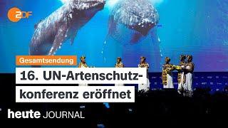 heute journal vom 21.10.2024: Digitalgipfel im Zeichen von KI, Eröffnung UN-Artenschutzkonferenz