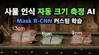 사물을 분류하고 크기까지 측정하는 똑똑한 인공지능 - Mask R-CNN Custom Training