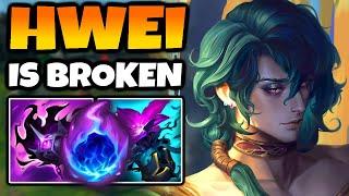 I am convinced that Hwei is broken and the strongest mage in the game right now