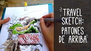 Travel Sketch: Patones de Arriba