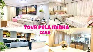 TOUR PELA MINHA CASA DOS SONHOS  ATUALIZADA E MOSTREI DETALHES 166m2 