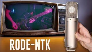 Rode NTK - Electric Guitar Demo