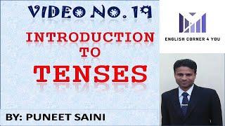 Introduction to Tenses || BY || Puneet Saini || English Grammar