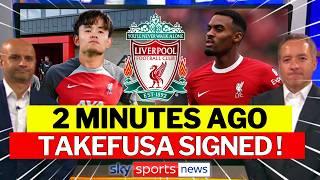 Takefusa Kubo Deal Done To LiverpoolKubo Become Liverpool PlayerKubo Shirt Unveiling️