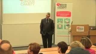 Brain tumours lecture | Dr Colin Watts | The Brain Tumour Charity | London