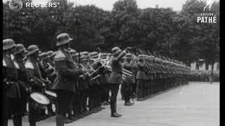 Funerary procession for murdered German politican (1922)