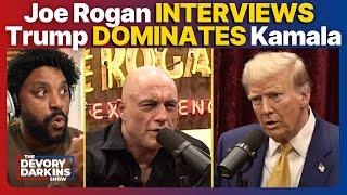 Trump DOMINATES Kamala on the Joe Rogan Podcast