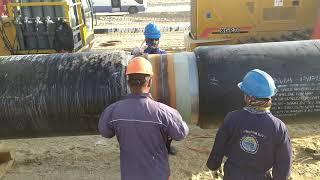 Crc Evans P625 welding pipeline Kuwait 2019