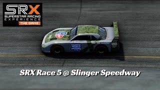 SRX: The Game. Race 5 at Slinger Speedway